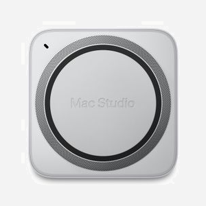 Apple Mac Studio M2 Ultra (2nd Gen) 64Go RAM 1To SSD - Apple GPU 60 Coeurs - Wi-Fi 6E - macOS Ventura - Mini PC Argent (MQH63FN/A) - Miniature 5
