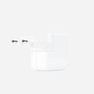 Apple Adaptateur Secteur USB-C 30W Blanc Universel MW2G3ZM/A, 1 Port USB Type-C, Chargeur Intérieur, Puissance 30W, Dimensions 38x97x97mm, 50g - Miniature 2