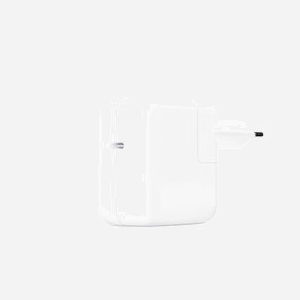 Apple Adaptateur Secteur USB-C 30W Blanc Universel MW2G3ZM/A, 1 Port USB Type-C, Chargeur Intérieur, Puissance 30W, Dimensions 38x97x97mm, 50g - Miniature 3