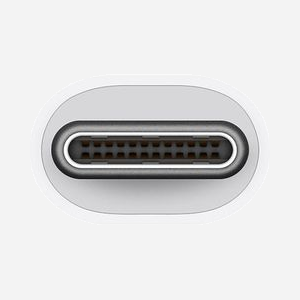 Apple Hub USB-C MW5M3ZM/A - Interfaces HDMI, USB 3.2 Gen 1 Type-A & Type-C - Résolution 4K - Compatible macOS/iOS - Blanc - Miniature 2
