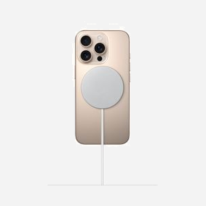 Apple Chargeur MagSafe MX6Y3ZM/A Universel USB Blanc Recharge sans fil Qi2 Charge rapide, compatible iPhone/AirPods, câble 2m - Miniature 5