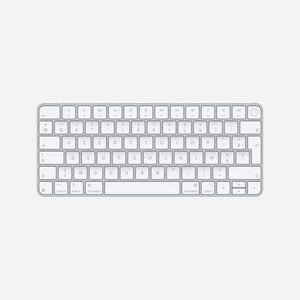 Apple Magic Keyboard Touch ID AZERTY Français - USB + Bluetooth - Batterie Rechargeable - Mac OS X 11.0+ - 278.9x114.9x10.9mm - 243g - MXCK3F/A