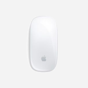 Apple Magic Mouse MXK53Z/A Bluetooth Blanc, Surface Multi-Touch, Ambidextre, Batterie Rechargeable USB-C, 57.1x113.5x21.6mm, 99g, Compatibilité iPadOS et macOS - Miniature 1