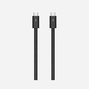 Apple Câble Thunderbolt 5 MC9C4ZM/A 1m Noir - Transfert jusqu'à 120 Gbit/s, USB 4 40 Gbit/s, USB 3 10 Gbit/s, DisplayPort 2.1, Power Delivery 240W - Miniature 2