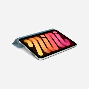 Apple Smart Folio MC2U4ZM/A Bleu pour iPad mini 6 (8.3") - Étui magnétique 2 positions support lecture/écriture - Fonction Marche/Veille Automatique - Miniature 3