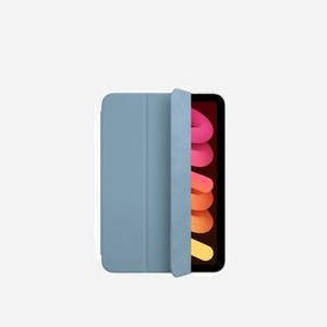 Apple Smart Folio MC2U4ZM/A Bleu pour iPad mini 6 (8.3") - Étui magnétique 2 positions support lecture/écriture - Fonction Marche/Veille Automatique - Miniature 5