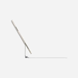Apple Magic Keyboard QWERTY Suédois Blanc - Trackpad, Compatibilité iPad Air 11" (M3/M2/5e/4e gen), Commutateur Ciseaux, Port USB-C, 212x271x27mm - Miniature 3
