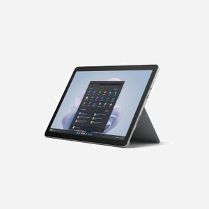Microsoft Surface Go 4 - Intel N200, 8Go RAM, 128Go SSD, Écran 10.5" Full HD+ (1920x1280), Wi-Fi 6, Bluetooth 5.1, Windows 11 Pro, Platine - Miniature 1