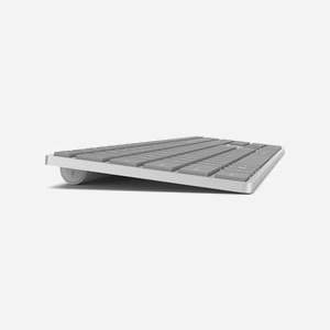 Microsoft Surface Keyboard (2nd Edition) EP2-04193 - Clavier Bluetooth Français Gris, Taille Réelle 100%, Batterie AAA, Compatible Windows/macOS/Android - Miniature 2