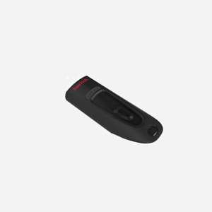 SanDisk Ultra 16 Go USB 3.2 Gen 1 (3.1 Gen 1) Type-A Noir - Vitesse lecture 100 Mo/s - Logiciel SanDisk SecureAccess - Compatible Windows/macOS - Miniature 4