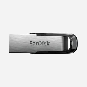 SanDisk Ultra Flair 32GB USB 3.2 Gen 1 (3.1 Gen 1) Type-A 150MB/s Métal Noir/Acier Inox (SDCZ73-032G-G46) avec protection par mot de passe. - Miniature 2