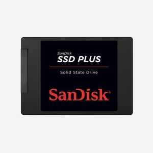 SanDisk SSD Plus 480 Go 2.5" SATA III SLC - Lecture 535 Mo/s, Écriture 445 Mo/s, 6 Gbit/s - SDSSDA-480G-G26 pour PC et ordinateur portable - Miniature 4
