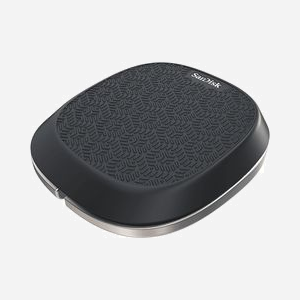 SanDisk iXpand Base Chargeur Intérieur CC 15W Noir/Argent, USB 2.0, Charge Rapide, Compatible Smartphones/Tablettes, Supports Windows/macOS - Miniature 1