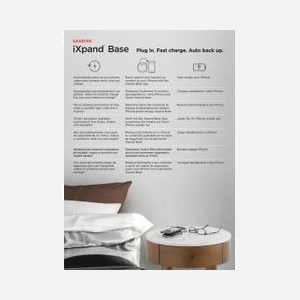 SanDisk iXpand Base Chargeur Intérieur CC 15W Noir/Argent, USB 2.0, Charge Rapide, Compatible Smartphones/Tablettes, Supports Windows/macOS - Miniature 5