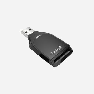 Lecteur de Carte Mémoire SanDisk SDDR-C531-GNANN USB 3.2 Gen 1 pour SD/SDHC/SDXC, Transfert 170MB/s, Noir, Dimensions 31.8x8.13x63mm - Miniature 1