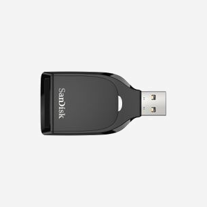 Lecteur de Carte Mémoire SanDisk SDDR-C531-GNANN USB 3.2 Gen 1 pour SD/SDHC/SDXC, Transfert 170MB/s, Noir, Dimensions 31.8x8.13x63mm - Miniature 4