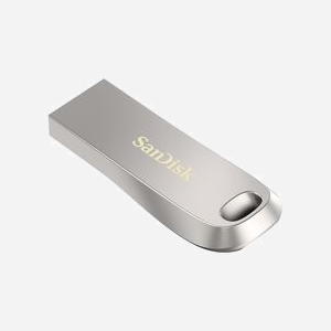 SanDisk Ultra Luxe 64 Go USB Type-A 3.2 Gen 1 (3.1 Gen 1) 150 Mo/s Argent - Lecteur Flash USB sans Capuchon, Protection par Mot de Passe - Miniature 2