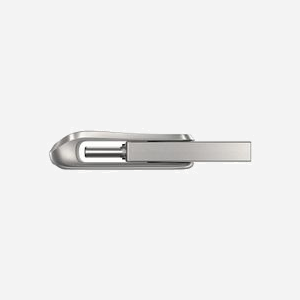 SanDisk Ultra Dual Drive Luxe 128Go USB Type-A/Type-C 3.2 Gen 1, Acier Inox, Lect. 150Mo/s, Compatible Windows/macOS, Format Pivotant - Miniature 5