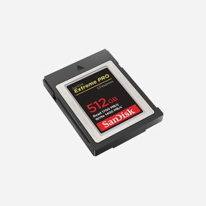 SanDisk CFexpress Type B 512Go SDCFE-512G-GN4NN : Lecture 1700MB/s, Ecriture 1400MB/s, 29.7x38.6x98.8mm - Miniature 2