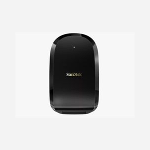 Lecteur de Carte SanDisk Extreme PRO CFexpress Type-B USB 3.2 Gen 1 (3.1 Gen 1) Noir - SDDR-F451-GNGEN, compatible CF, 63x23.6x106mm, câble USB Type-C inclus