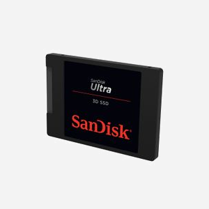 SanDisk Ultra 3D SSD 500Go 2.5" SATA III 6Gbit/s 3D NAND Lecture 560Mo/s Ecriture 510Mo/s Résistant aux chocs et vibrations (SDSSDH3-500G-G26) - Miniature 1