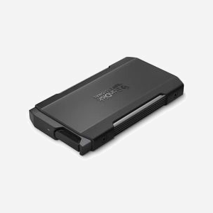 SanDisk PRO-BLADE TRANSPORT Enceinte SSD Externe - 2 To SSD Installé - USB Type-C 20 Gbit/s - Aluminium Noir - Compatible Windows/macOS