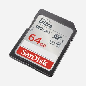 SanDisk Ultra 64GB SDXC UHS-I Classe 10, Vitesse Lecture 120MB/s, Résistante Chocs/Température/Rayons X, Dimensions 23.9x31.8x2.17mm - Miniature 2