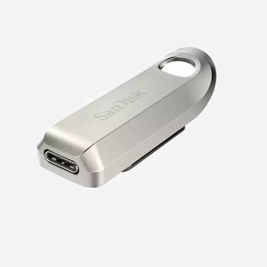 SanDisk SDCZ75-128G-G46 Clé USB 128 Go USB Type-C 3.2 Gen 1 Slide Argent - Dimensions: 16x45.7x11.9mm - Poids: 10.43g - Miniature 3