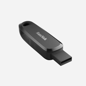 SanDisk Ultra Dual Drive Luxe 512GB USB Type-C 3.2 Gen 1, 100MB/s, Format Pivotant, Noir, Dimensions 70x18x11mm, Poids 12g, Temp. 0-45°C - Miniature 2