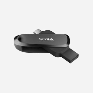SanDisk Ultra Dual Drive Luxe 512GB USB Type-C 3.2 Gen 1, 100MB/s, Format Pivotant, Noir, Dimensions 70x18x11mm, Poids 12g, Temp. 0-45°C - Miniature 3