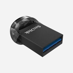 SanDisk Ultra Fit 1 To USB Type-A 3.2 Gen 1 Noir - Lecteur Flash USB, 400 Mo/s, Format Sans Capuchon, Protection Mot de Passe, Dimensions 29.8x14.3x5 mm - Miniature 2