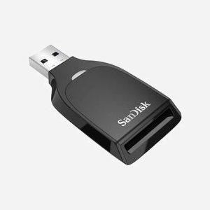 Lecteur de Carte SD SanDisk SDDR-C731-GNANN USB 3.2 Gen 1 Type-A Noir, 31.7x62.9x8.2mm, Compatible PC/Laptop, Température 0-45°C - Miniature 1