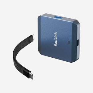 SanDisk PRO-CINEMA Lecteur CFexpress USB 3.2 Gen 2 Type-C - Compatible iPhone 15 Pro/Max, Boîtier Gris, Jusqu'à 20 Gbps, Support ProRes 4K - Miniature 2