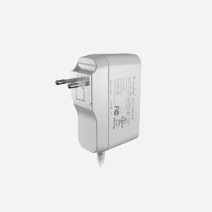 Nanoleaf NC04-0016 Alimentation 24W Intérieure pour Bande Lumineuse, Entrée 100-120V 50/60Hz, Sortie 42V, Blanc - 1 Pièce