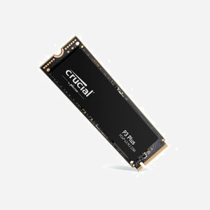 Crucial P3 Plus 1 To SSD M.2 PCIe 4.0 NVMe 3D NAND Lecture 5000 Mo/s Écriture 3600 Mo/s TBW 220 Compatible PC/Portable - Miniature 2