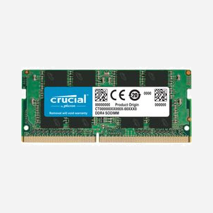 Crucial CT16G4SFRA32AT : Module mémoire SO-DIMM 16 Go DDR4 3200MHz 260-pin, 1.2V, CL22, Unbuffered pour ordinateur portable