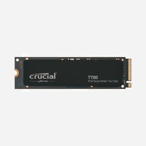 Crucial T700 1To SSD M.2 2280 PCIe 5.0 NVMe 2.0 Lecture 11700MB/s Ecriture 9500MB/s, TBW 600, Référence CT1000T700SSD3