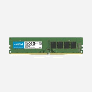 Crucial Module Mémoire 16Go DDR4 3200MHz CL22 1.2V Unbuffered DIMM 288-Pin PC/Serveur (1x16Go) - CP16G4DFRA32A