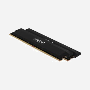 Crucial DDR5 ECC 16Go (2x8Go) 6000MHz DIMM 288-pin 1.35V Unbuffered pour PC - CP2K16G60C36U5B - Miniature 1