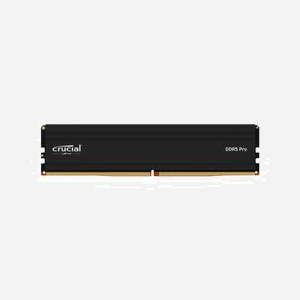 Crucial Pro 128Go (2x64Go) DDR5 5600MHz DIMM 288-pin CL46 1.1V, Radiateur Low Profile, Support Intel XMP 3.0 et AMD EXPO