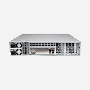 Supermicro CSE-LA25TQC-R609LP Châssis Serveur 2U Noir - Alimentation 600W 80 PLUS Platinum - Baies 8x 3.5" Hot-Swap, 2x 2.5" - Ventilateurs 3x 80mm - Miniature 2