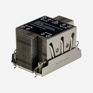 Supermicro SNK-P0078P Dissipateur Thermique/Radiateur pour Processeur LGA 4189 Intel Xeon, TDP 270W, Noir/Acier inoxydable, Certifié REACH/RoHS - Miniature 1
