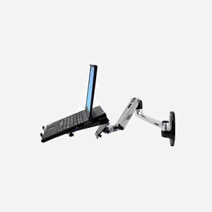 Ergotron LX Series 45-243-026 Support Mural LCD Aluminium 34" (86.4cm) VESA 75/100mm, Charge Max 11.3kg, Extension 64cm, Inclinaison 75°, Rotation 360° - Miniature 5