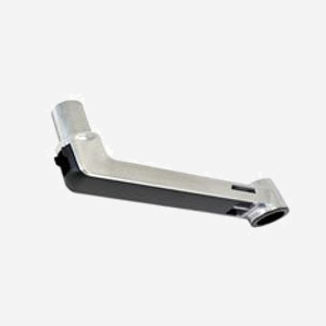 Ergotron LX Extension Aluminium 45-289-026 - Extension 23cm pour Bras LX, Aluminium poli, Gestion de câbles, Poids 498g, Colis 100x60x310mm