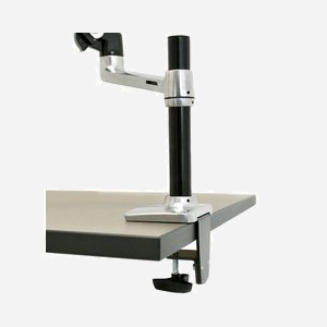 Ergotron LX Bras Support Bureau LCD 34" Noir (45-295-026) - Aluminium, Pôle 86.4cm, 75/100mm VESA, -75/+75° Inclinaison, Rotation 360°, Max 11.3kg - Miniature 3