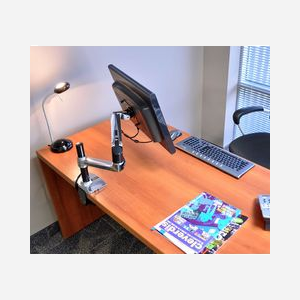 Ergotron LX Bras Support Bureau LCD 34" Noir (45-295-026) - Aluminium, Pôle 86.4cm, 75/100mm VESA, -75/+75° Inclinaison, Rotation 360°, Max 11.3kg - Miniature 5