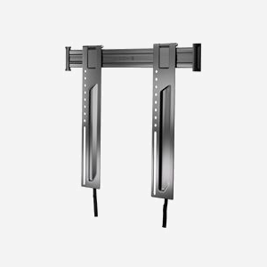 OmniMount OMN-OE80F Support mural écran 37-52" (94-132.1cm) VESA 200x200 à 400x400, profil 1.7cm, charge max 36.3kg. Ref: 61-106-223