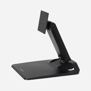 Ergotron Neo-Flex 33-387-085 Support Bureau Ecran Plat jusqu'à 27" (68.6cm), VESA 75/100, Inclinaison -90°/+25°, Rotation 360°, Charge Max 10.8kg, Noir - Miniature 1