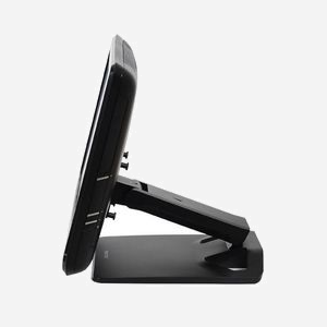 Ergotron Neo-Flex 33-387-085 Support Bureau Ecran Plat jusqu'à 27" (68.6cm), VESA 75/100, Inclinaison -90°/+25°, Rotation 360°, Charge Max 10.8kg, Noir - Miniature 4