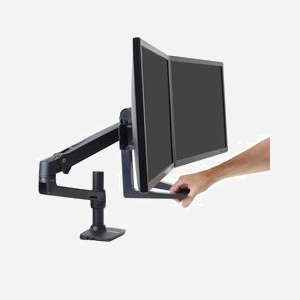 Poignée Ergotron 98-037-224 Noire, compatible 45-489-026/216/231/224, dimensions 289x250mm, poids 1.5 kg, code SH 85299018 - Miniature 3